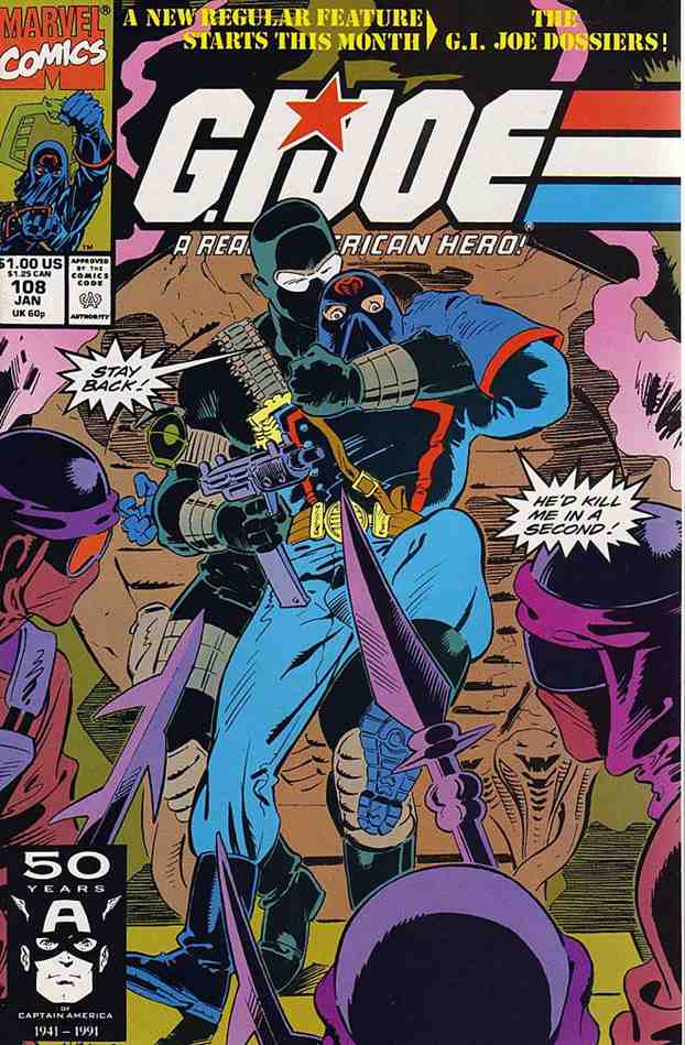 G.I. Joe, a Real American Hero comic issue 108